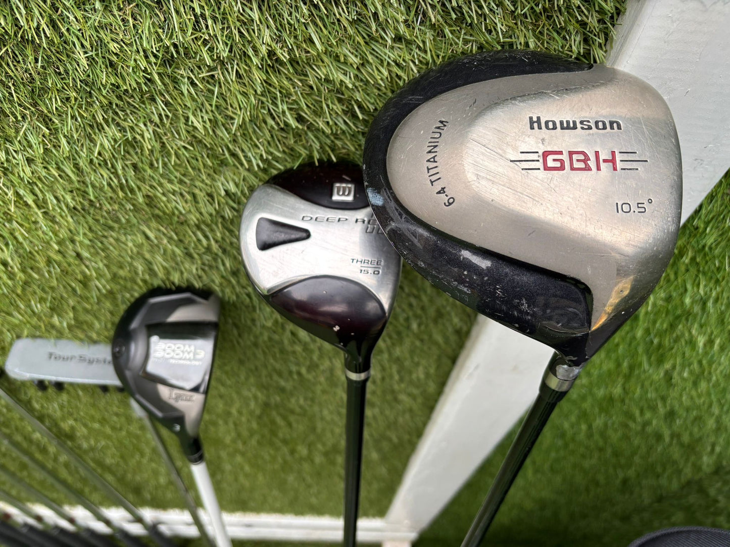 Hippo Hybrid 5–SW Iron Set + Wilson Deep Red II & Stand Bag – 11 Clubs