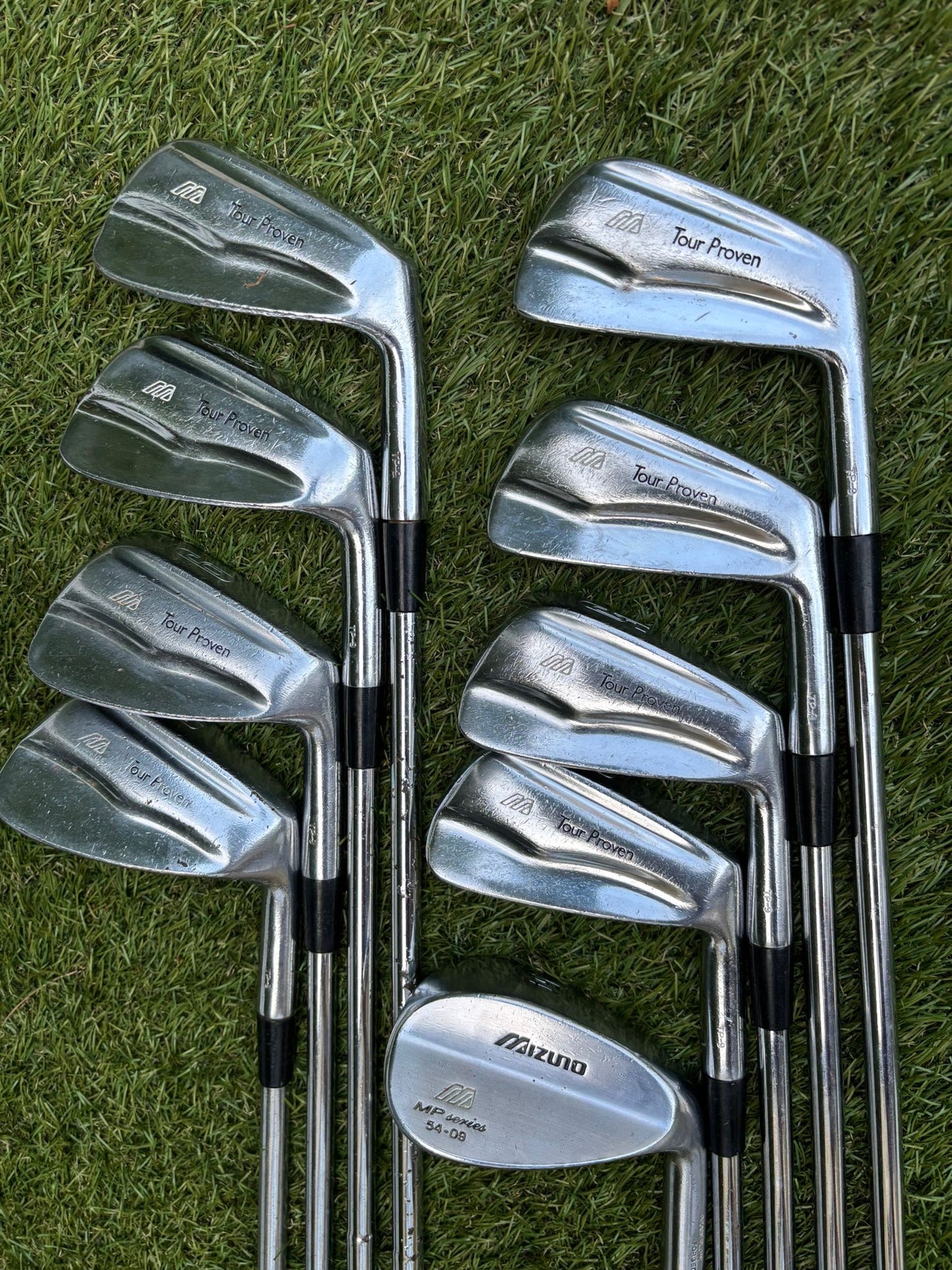 Mizuno MP Tour Proven Blade Irons (3–PW) + 54° Wedge | Dynamic Gold Shafts