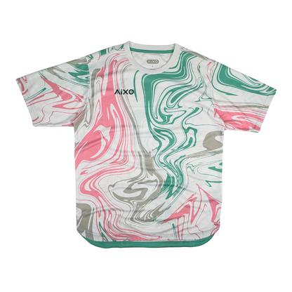 Aixo Chrome 3 Mens T-Shirt - White