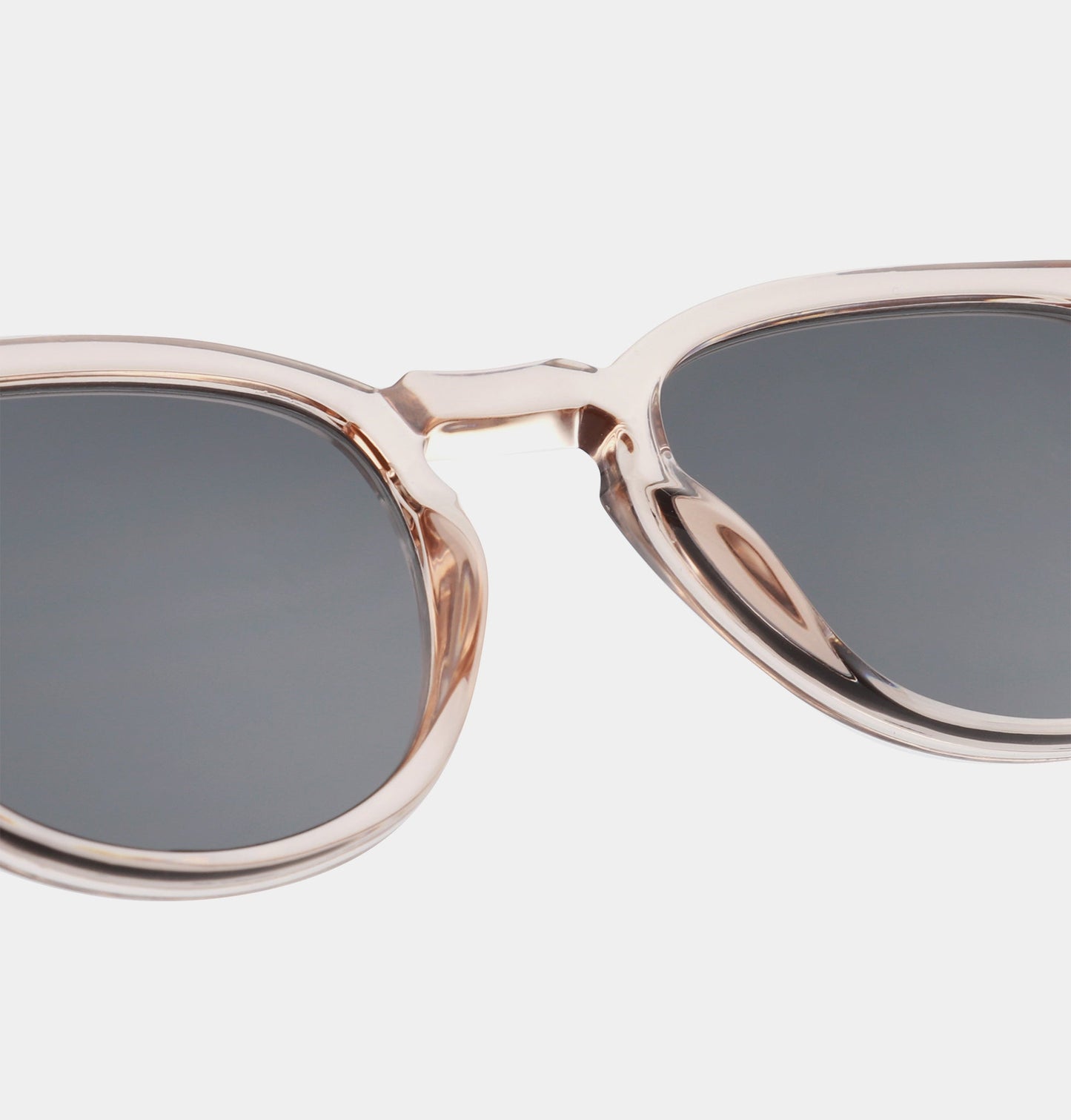 Champagne Square Sunglasses for Large Faces | UV400 Unisex