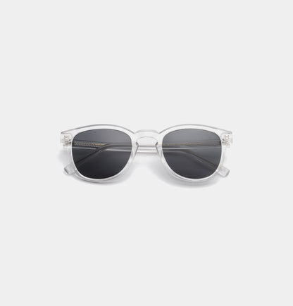 Clear Square Sunglasses for Large Faces | UV400 by A.KJÆRBEDE