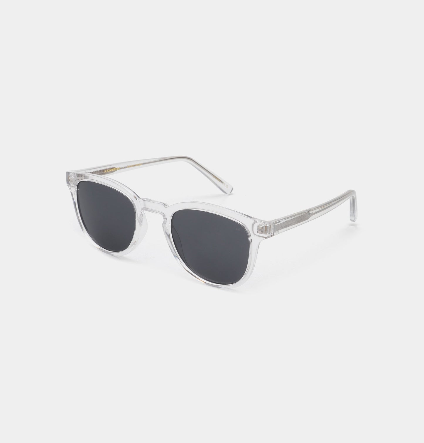 Clear Square Sunglasses for Large Faces | UV400 by A.KJÆRBEDE