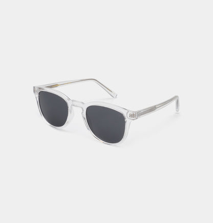 Clear Square Sunglasses for Large Faces | UV400 by A.KJÆRBEDE