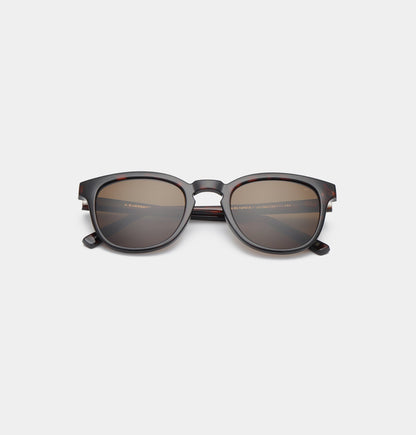 AKJAERBEDE Bate Demi Tortoise Square Sunglasses UV400