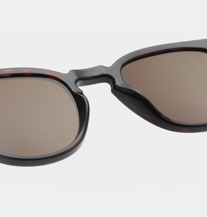 AKJAERBEDE Bate Demi Tortoise Square Sunglasses UV400