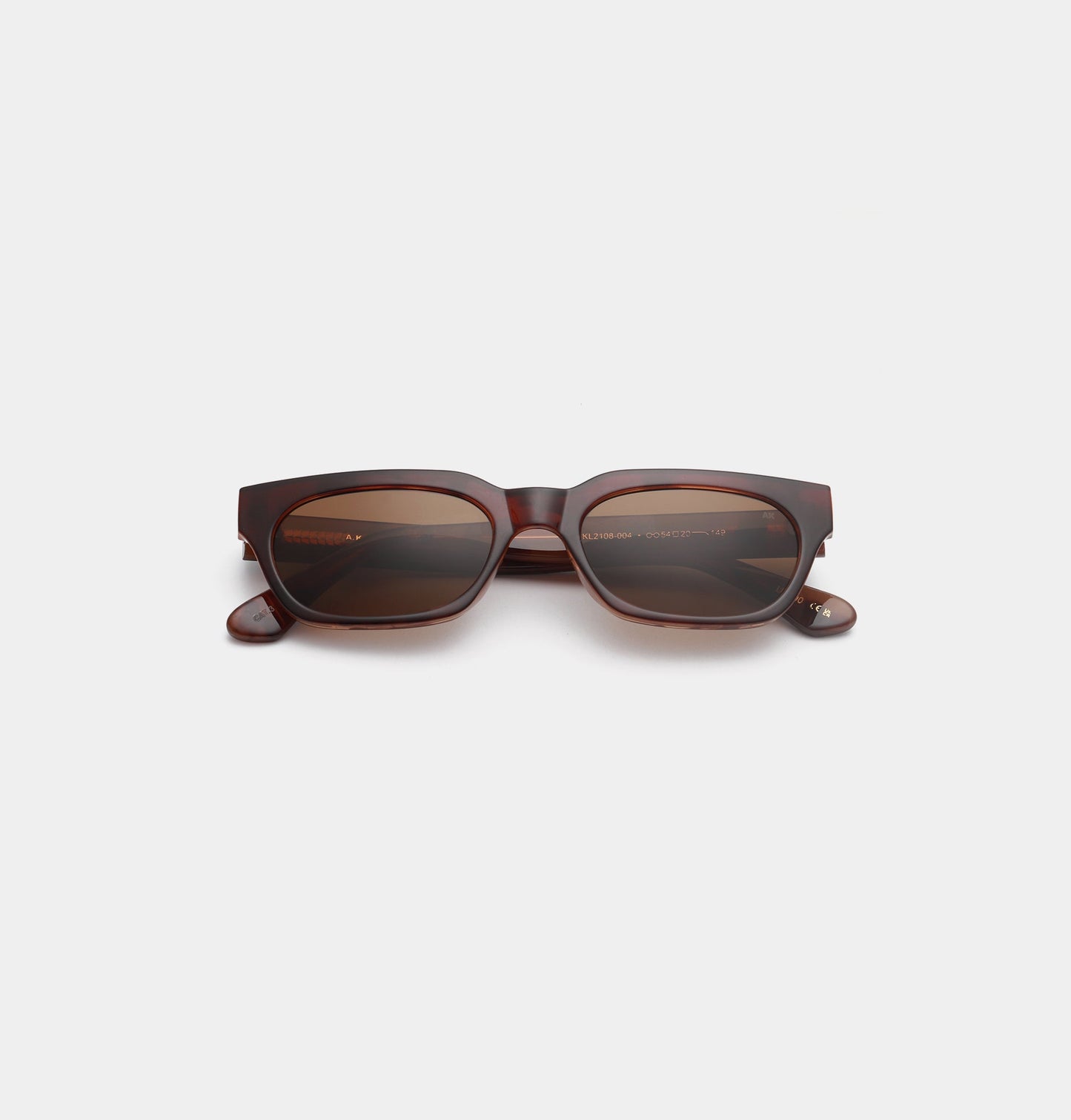 A.KJÆRBEDE BROR Sunglasses l Brown Demi, Light Brown Transparent