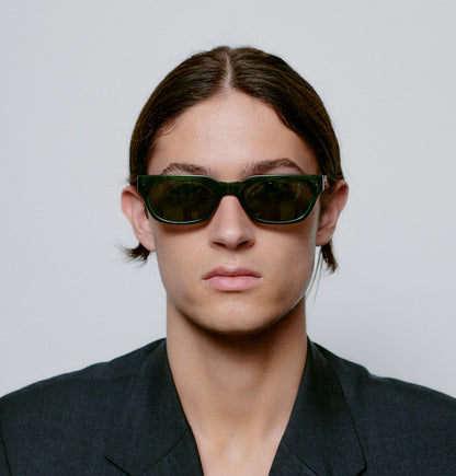 A.KJÆRBEDE BROR Sunglasses l Dark Green Transparent