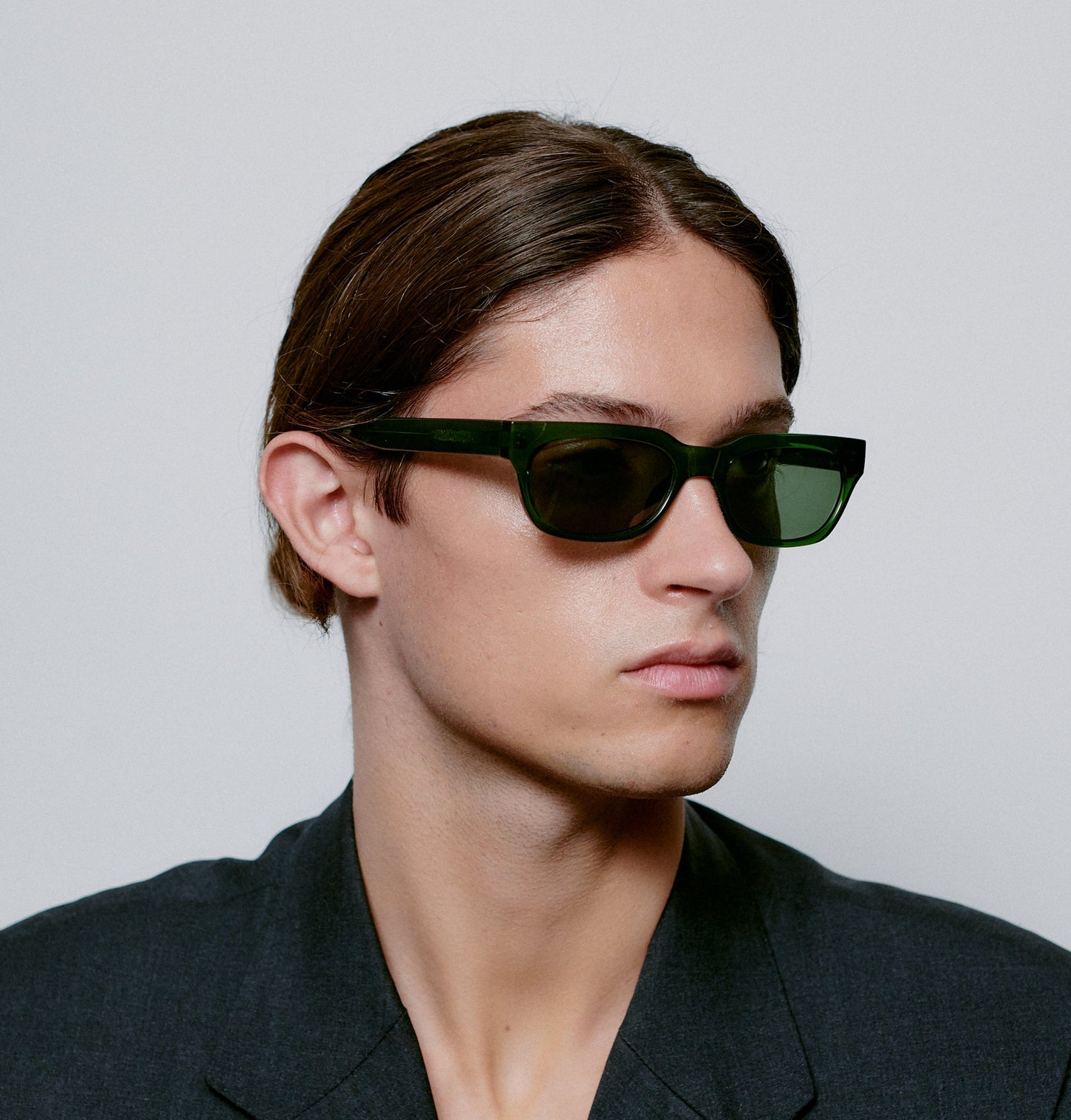 A.KJÆRBEDE BROR Sunglasses l Dark Green Transparent