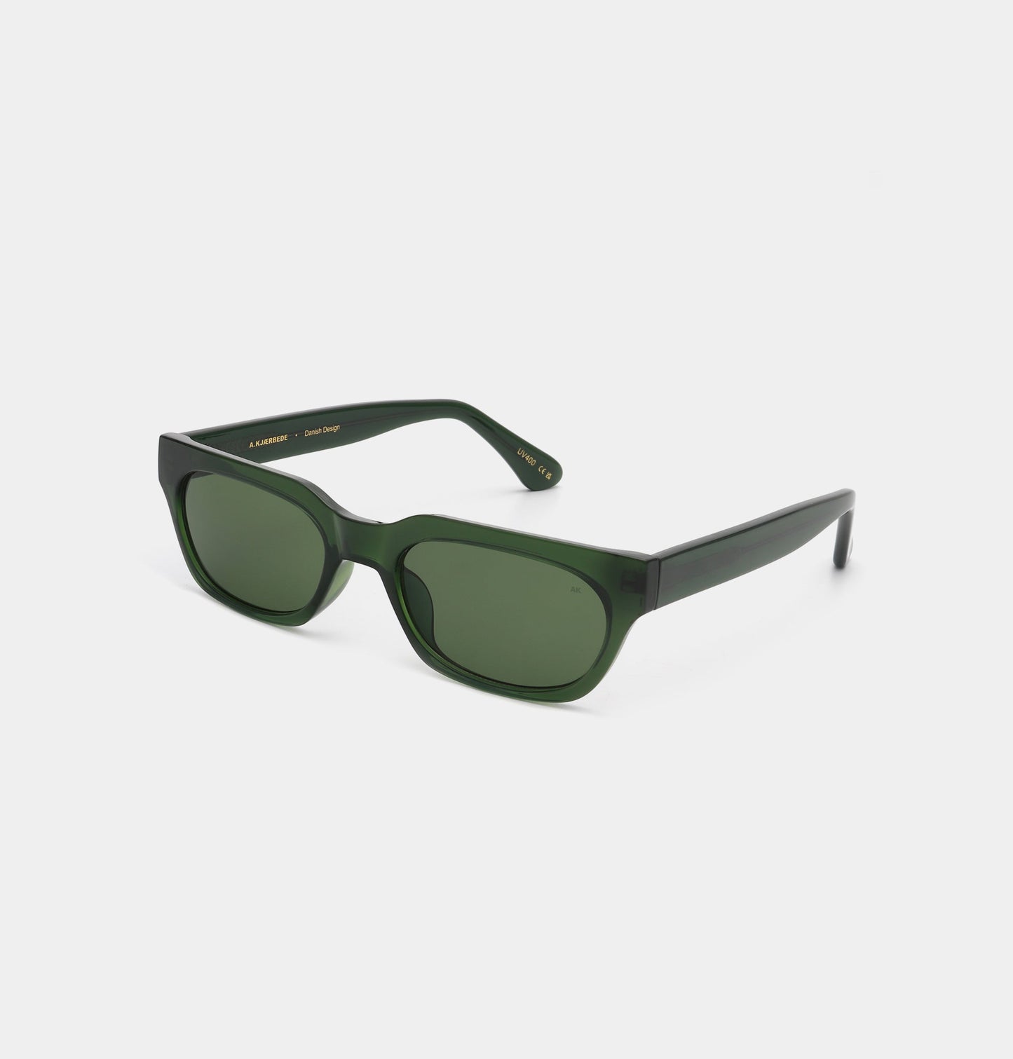 A.KJÆRBEDE BROR Sunglasses l Dark Green Transparent