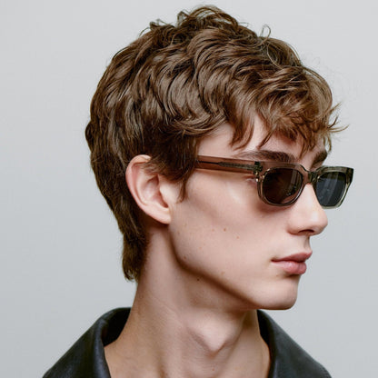 A.KJÆRBEDE BROR Sunglasses l Grey Transparent Frame