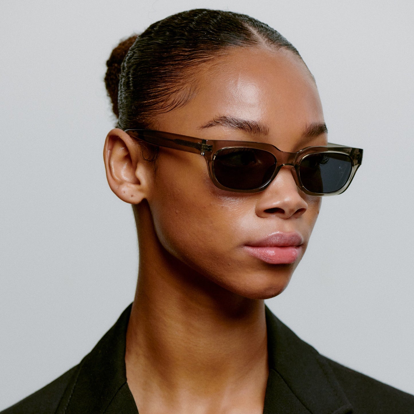 A.KJÆRBEDE BROR Sunglasses l Grey Transparent Frame