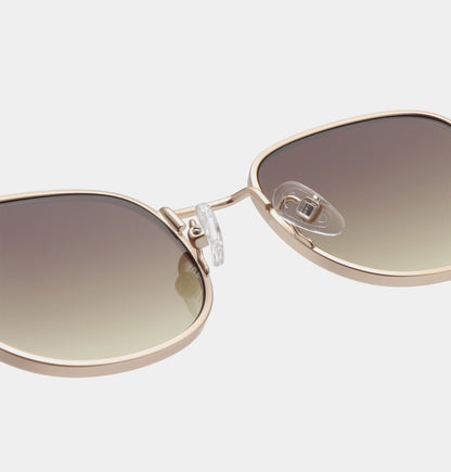 A.KJÆRBEDE HELLO Sunglasses l Matte Gold