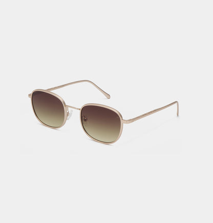 A.KJÆRBEDE HELLO Sunglasses l Matte Gold