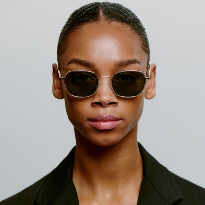 A.KJÆRBEDE HELLO Sunglasses l Gold