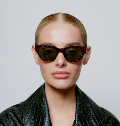 A.KJÆRBEDE KAWS Sunglasses l Demi Tortoise