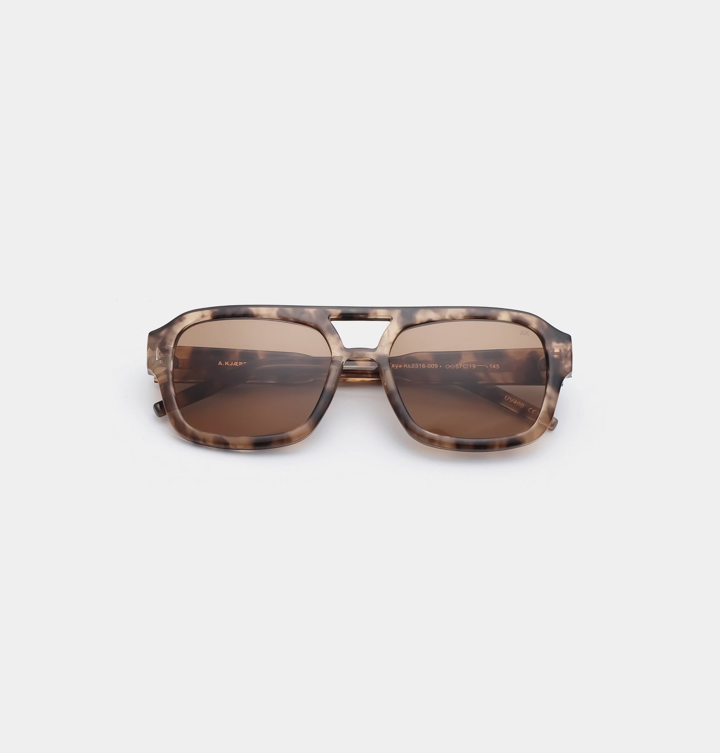 A.KJÆRBEDE KAYA Sunglasses l Tortoise Coquina