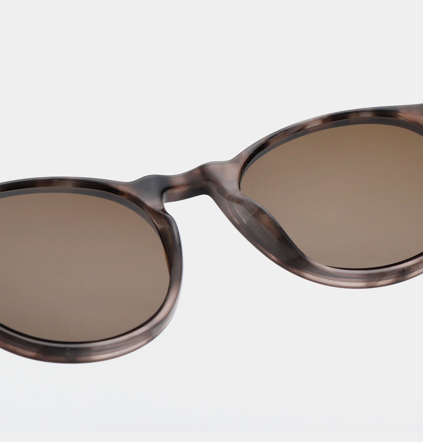 Marvin Round Tortoise Sunglasses UV400 | Unisex by AKJAERBEDE