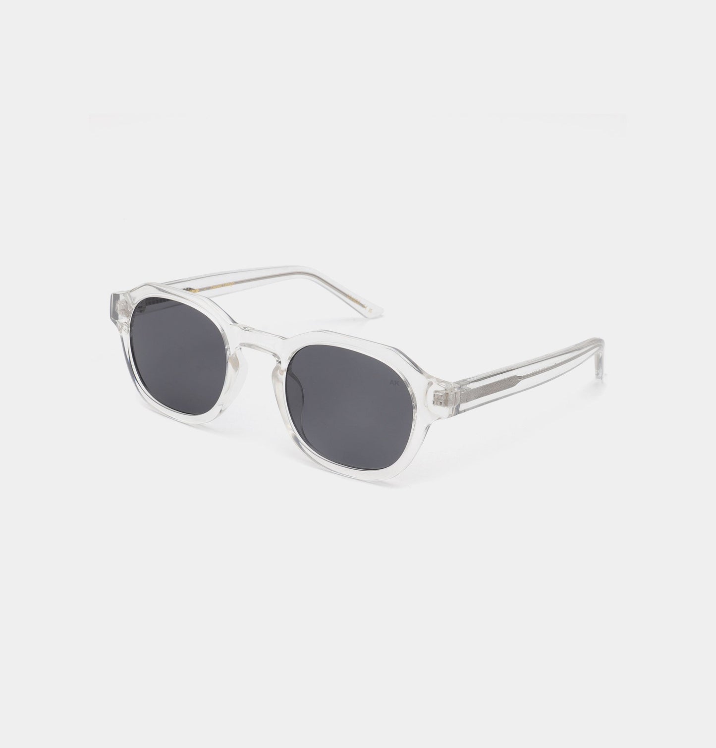 A.KJÆRBEDE (AKJAERBEDE) Zan Sunglasses | Crystal Frame, Grey Lens