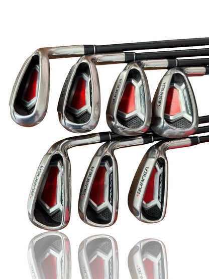 Taylormade Burner Superlaunch Irons 5-PW & Gap Wedge Graphite Stiff Shafts R/H Fast Delivery