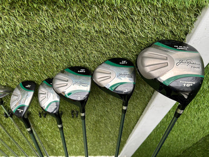 Jack Nicklaus Tour – Full Matching 14-Club Golf Set + Bag £294 + Free Delivery
