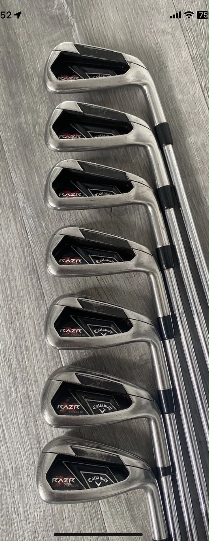 Callaway Razr Tour Irons 4-PW RH
