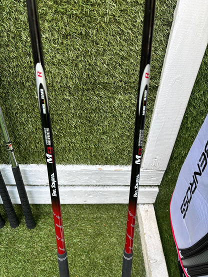 Howson DJ 200 Oversize Irons 3-SW + Ben Sayers M9 Woods & New Benross Bag