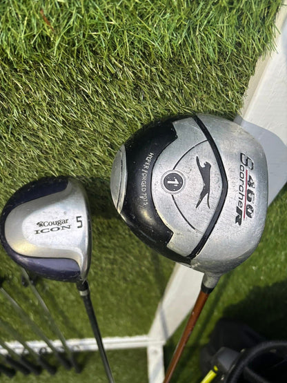 Grip It HT10 Oversize Set + Slazenger 460 Scorcher Driver + Woodworm Stand Bag (Like New)
£154.00 & Free Delivery