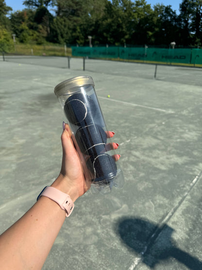 Namethatball -Customised Coloured Padel balls - BLACK