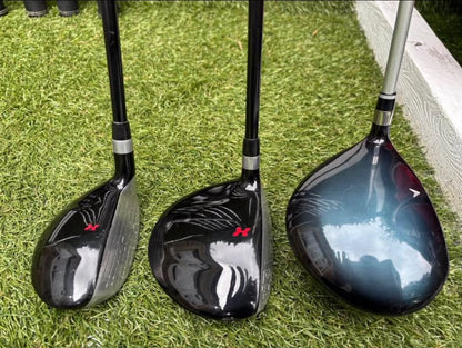 Jaxx RX II Complete Golf Set – Slazenger Panther Ti Driver, Woods, Hybrid, Wedge, Putter & Stand Bag