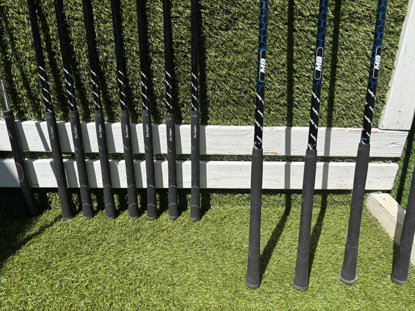 Ben Sayers M7 Golf Set with Matching Woods, Hybrid & Ben Sayers Bag