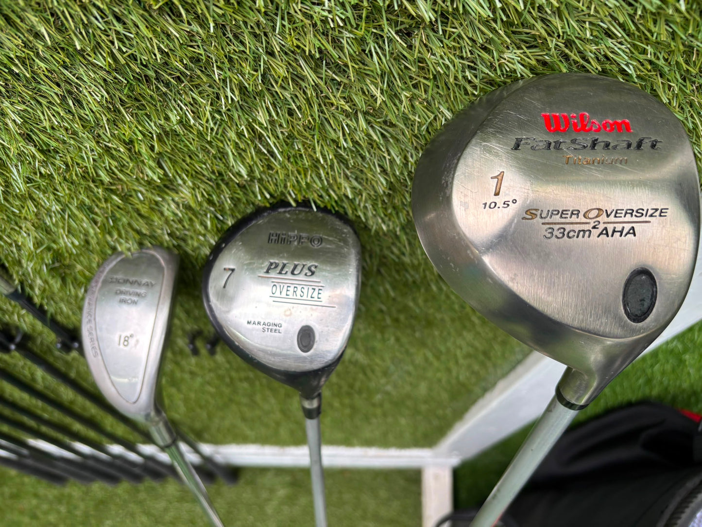 Texan Power Cavity Golf Complete Set & Titleist Bag - PLEASE  READ THE DESCRIPTION ABOUT THE BAG!!
