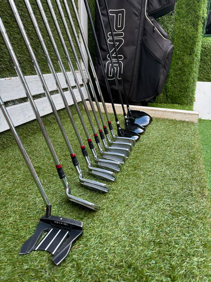 Ben Hogan Apex Edge Pro Forged Golf Set | Cobra FLY-XL Driver | Rife RG7 Putter | PING Traverse Cart Bag