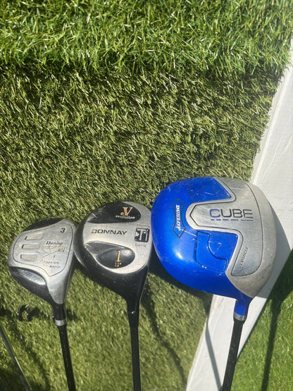 Viper Iron Set + Donnay & Dunlop Woods + Trilogy Stand Bag £100 Free Delivery