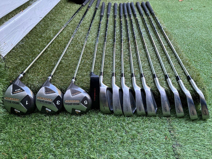 MDD Plus Full Golf Set 3–SW + Oversize Woods + New Proline Cart Bag