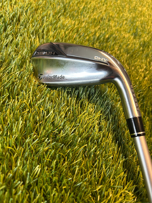 TaylorMade Stealth DHY Driving Iron 19 Degree Forged Ascent 75HY Graphite Stiff Flex Shaft