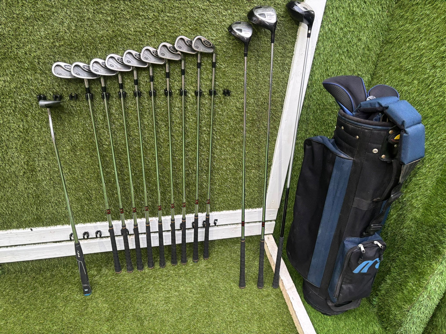 TTS II Golf Set + Neo Driver + Donnay Putter RH