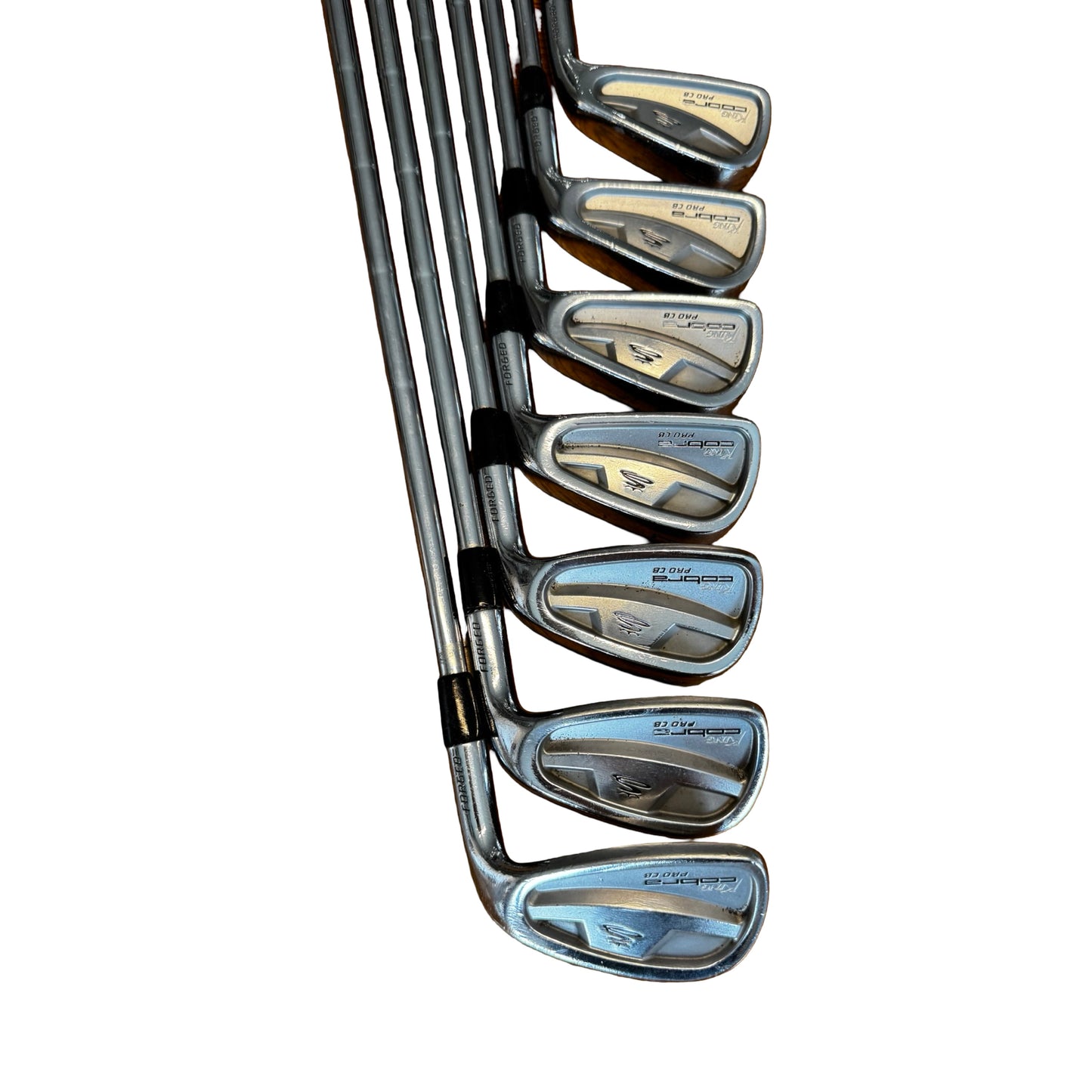 Cobra Pro CB Iron Set 4-PW Stiff Flex Free Next Day Delivery & Golf Tees Included