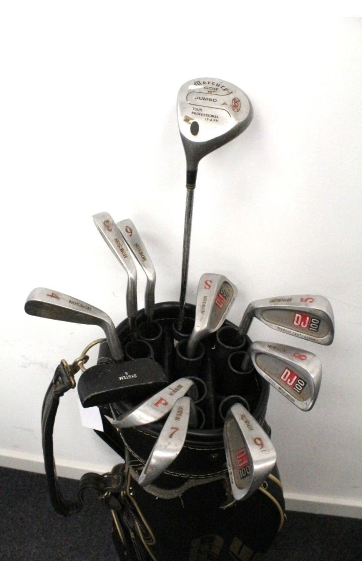 Howson full golf set 3-PW & SW - Putter -Driver - Bag - Left Handed Free Delivery