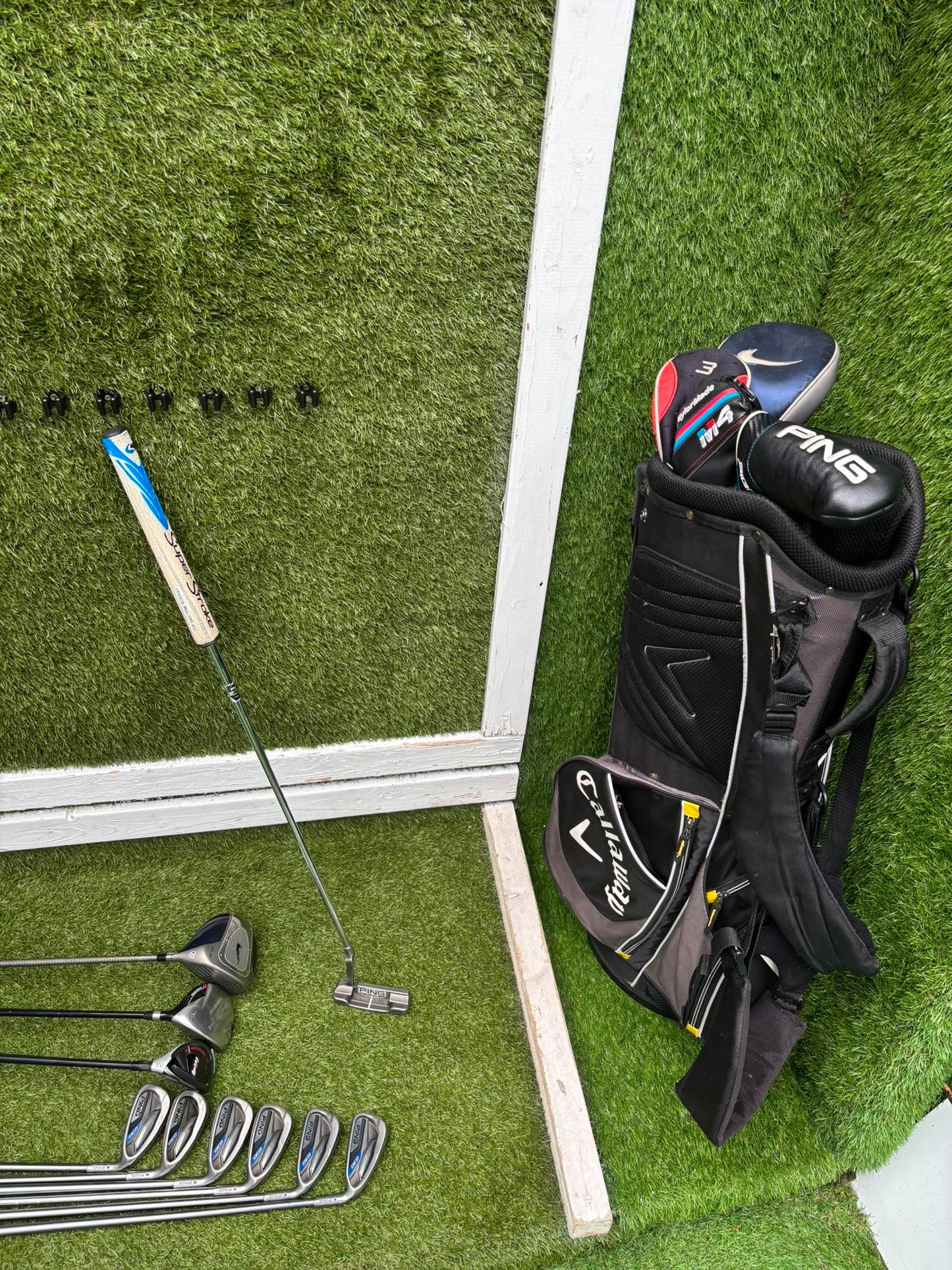 Ping G30 Graphite Irons 6-U, TaylorMade M4 Rescue, Nike SQ Driver & Callaway Stand Bag Stunning Set