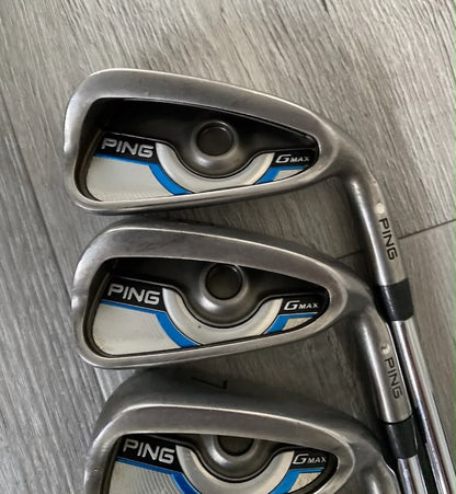 Ping G Max Irons 5-9 in Good Condition