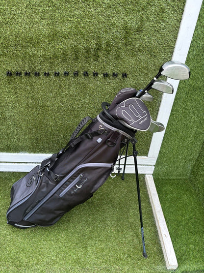 Wilson 1200 TPX Golf Set with Hybrid, Deep Red Wedge & Brand New Stand Bag - Free Delivery