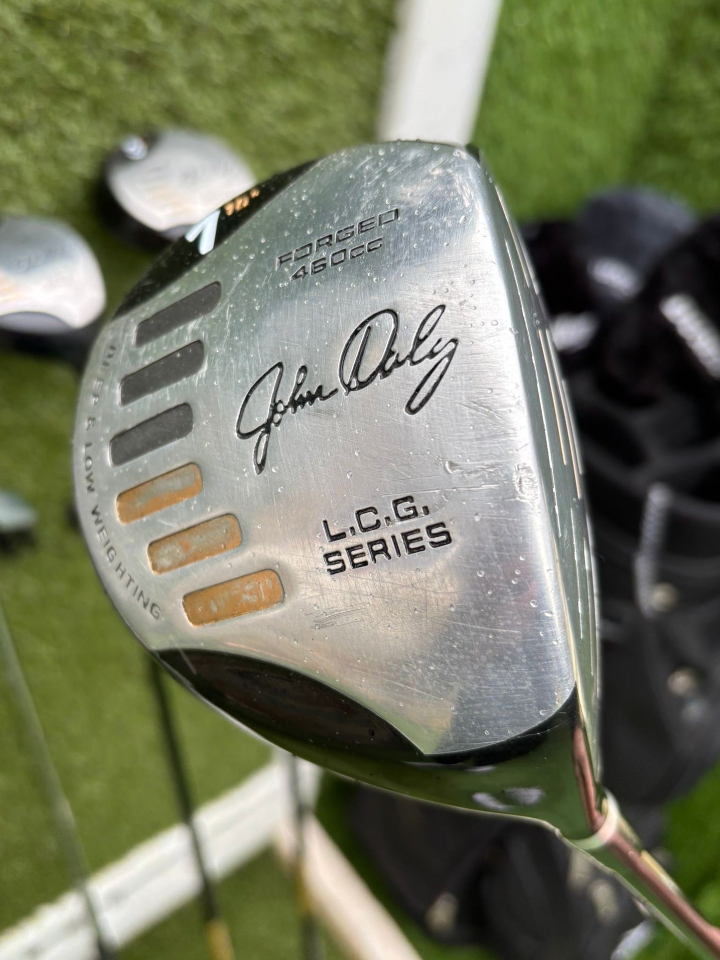 Dunlop John Daly Oversize Full Golf Set (4–SW) + LCG Woods + Bag Free P&P