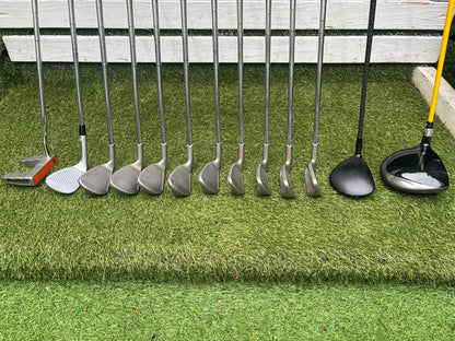 PING G5 Irons, Callaway XR 5 Wood, Nike SQ Dymo Driver, Vokey Wedge & Brand New Waterproof Stand Bag Golf Set