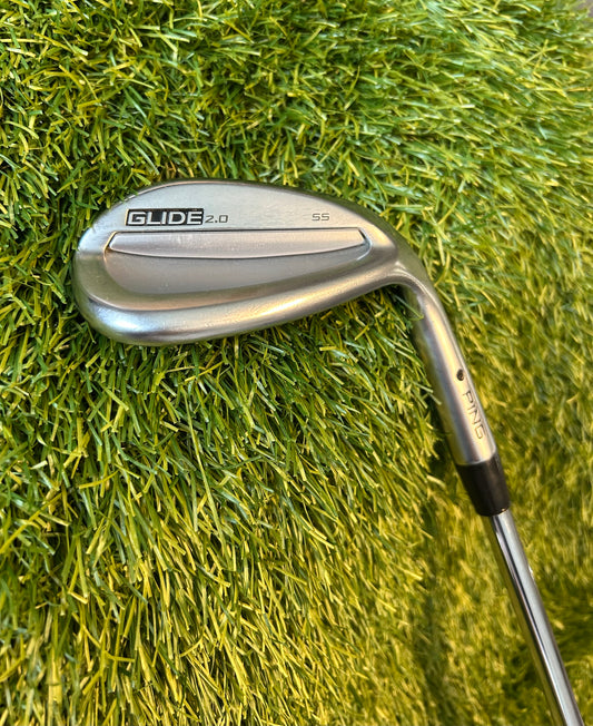 Ping Glide 2.0 SS 56 Degree Black Dot Steel AWT 2.0 Shaft Lamkin Midsize Right Handed