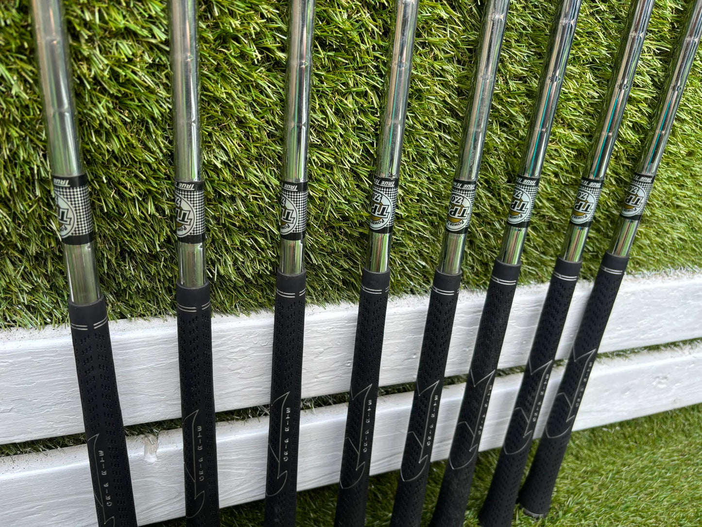 PowerBilt TPS 7.0 Irons, Cobra Driver, Slazenger 3 Wood & TaylorMade Cart Bag – Complete Golf Package