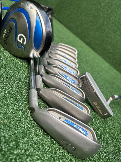 PING G2 / G5 Complete Golf Set – Cleveland Milled Putter & Nike Vapor Stand Bag