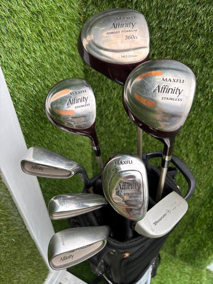 Maxfli Affinity Ladies Golf Package, Howson Blade Putter & Skymax Stand Bag