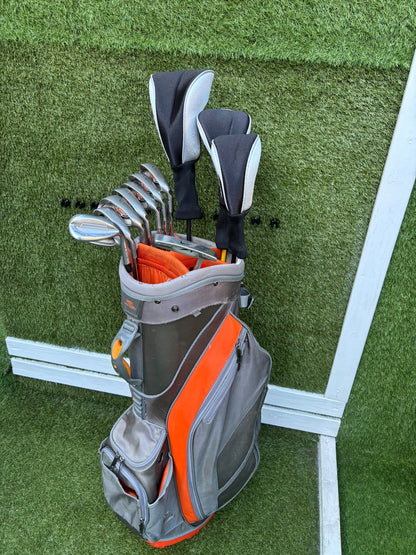 Ping G10 Irons Set + TaylorMade r7 Driver + Nike SQ Woods + Ping Glide Wedge + Cobra Stand Bag