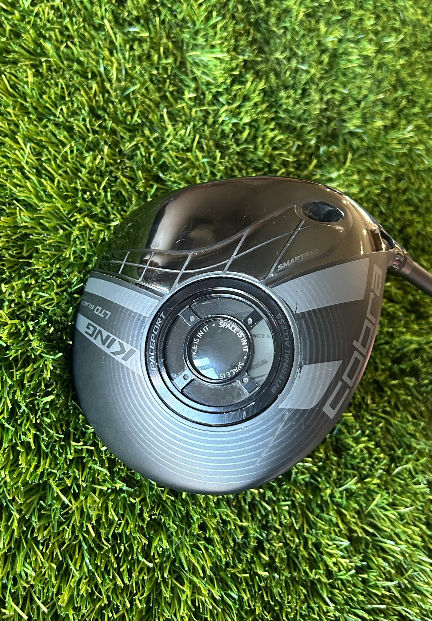 Cobra King LTD Black 10.5 Degree Driver Graphite Rogue 95 MSI Regular Flex shaft Cobra Connect  - RH head cover included