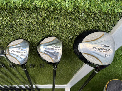 Wilson Fat Shaft Complete Golf Set – 13 Clubs Free Delivery
